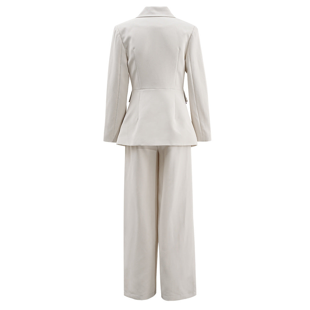 Women's New Three-dimensional Flower Casual Suit