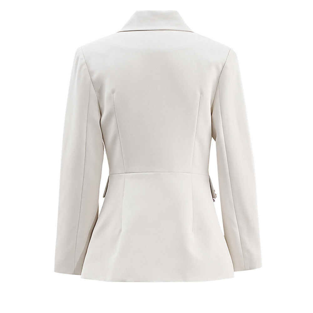 Women's New Three-dimensional Flower Casual Suit