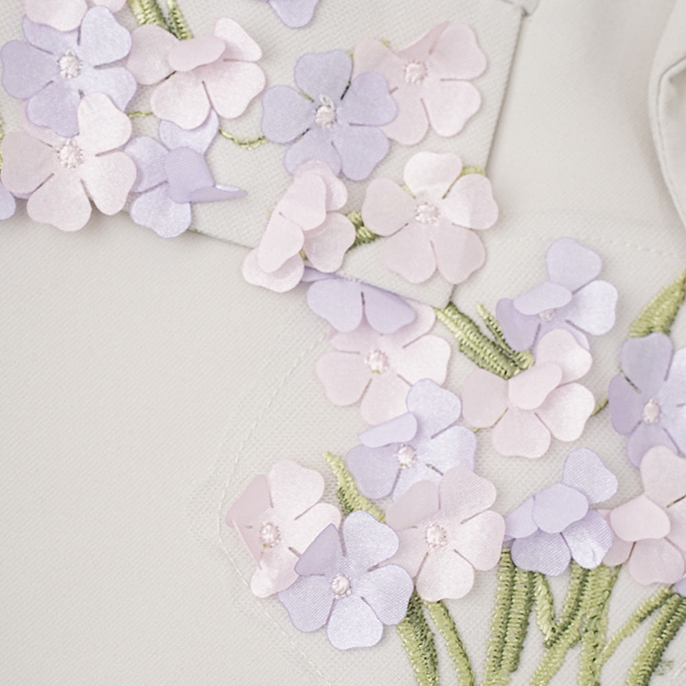 Women's New Three-dimensional Flower Casual Suit